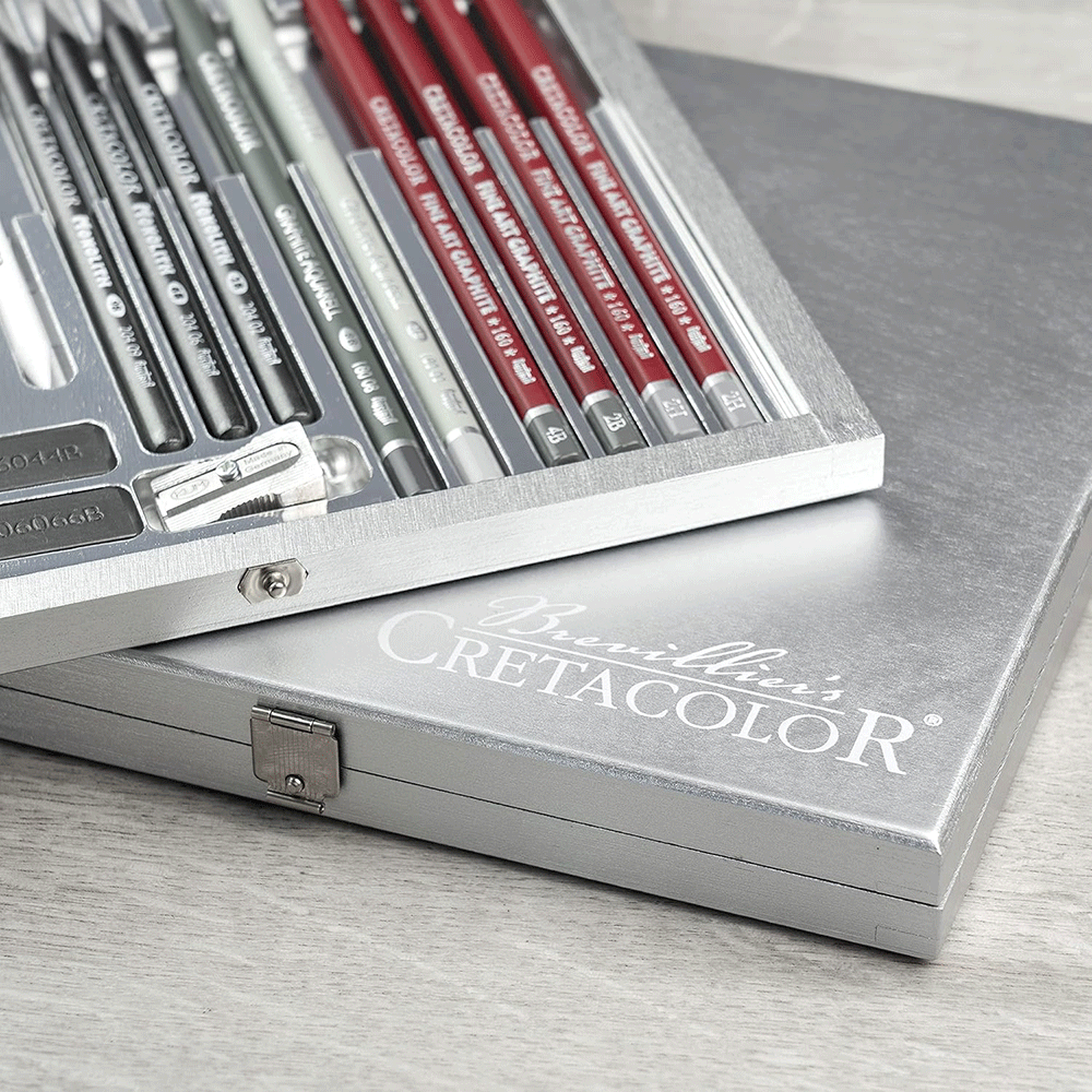 Набор для графики Silver Box 17шт Cretacolor Киев - изображение 6