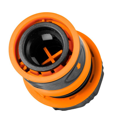 Конектор для шланга Neo Tools для шланга 3/4&quot;, з аквастопом, двокомпонентний (15-723) Вінниця - фото 4