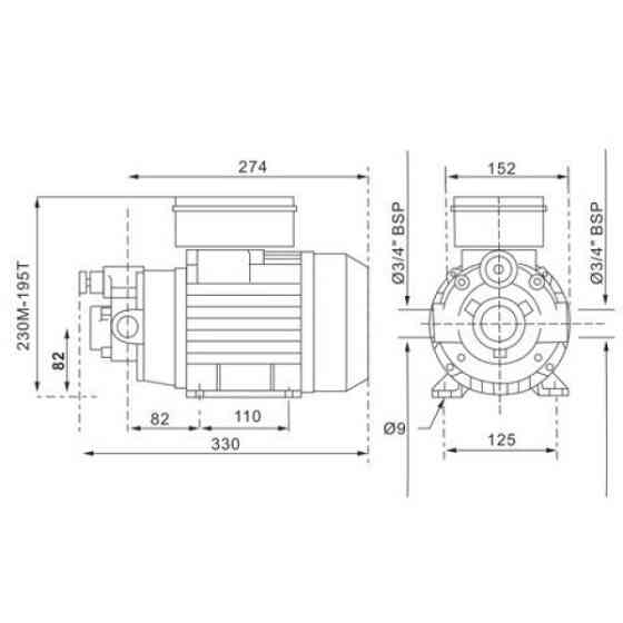 Комплект для перекачування масла REWOLT RE SL70-E-KIT (насос, пістолет, лічильник, шланги) Чернігів