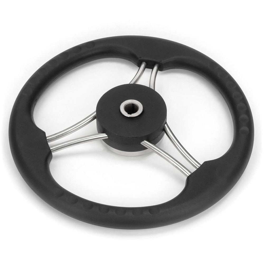 Кермове колесо в човен катер неіржавка сталь і пластик 13,5' Київ - фото 3