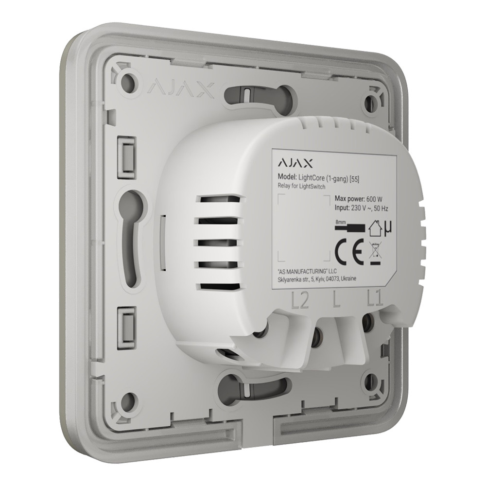 Вимикач Ajax LightSwitch 2-way Olive прохідний Київ - фото 3