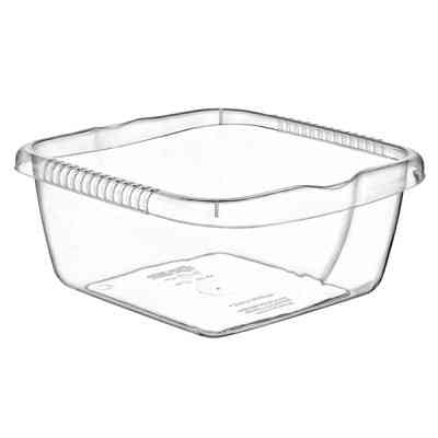 Таз Irak Plastik Квадратный Прозрачный 4.5 л (5230) Винница