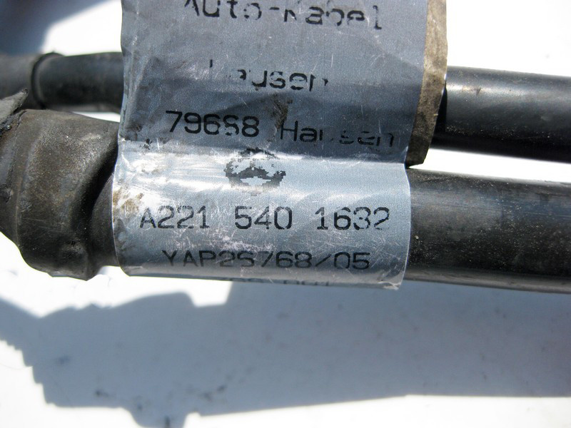 Mercedes-Benz  A2215401632 Електропровід стартера та генератора двигуна M272 V6 3.0 3.5л S-Class W221 Одесса - изображение 3