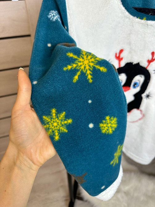 Махрова піжама жіноча Смарагдовий XL Харків - фото 3