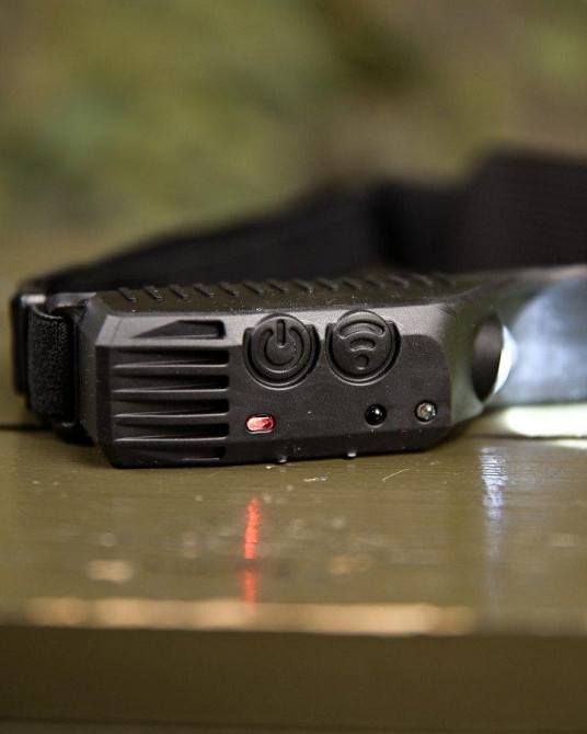 Налобний сенсорний ліхтарик червоного світіння CB-689-3 ПП7739 Одеса - фото 3