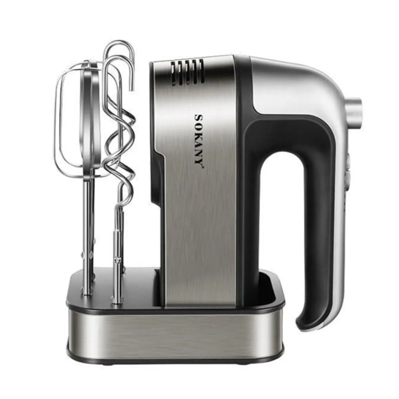 Миксер ручной Sokany 350 Вт 5 скоростей   2 насадки SK-6627 Киев