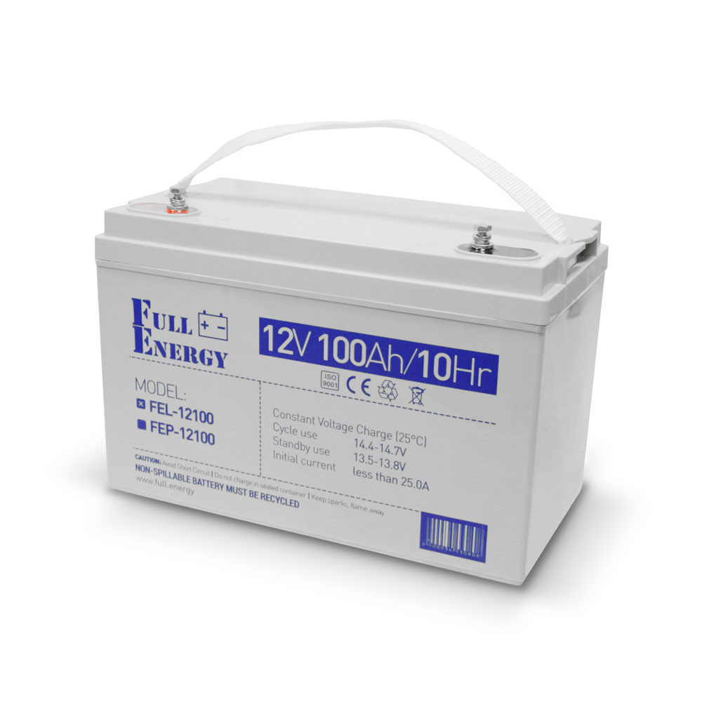 Акумулятор гелевий 12В 100А·год для ДБЖ Full Energy FEL-12100 Киев - изображение 2