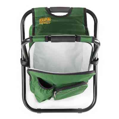 Стул складной СИЛА 28х35х43 см сталевий каркас D19mm з термосумкою (960768) Винница