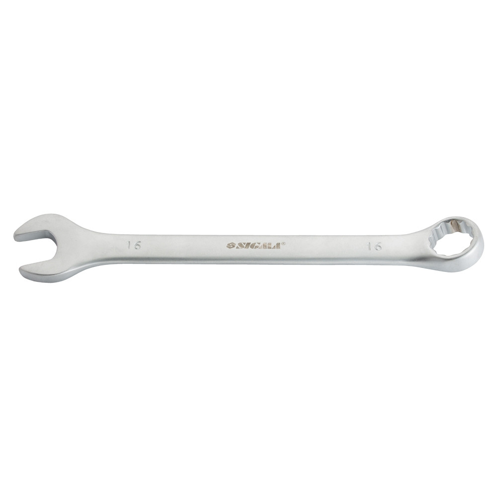 Sigma Ключ рожково-накидной 16мм CrV satine с подвесом SIGMA (6021611) Коломыя - изображение 4