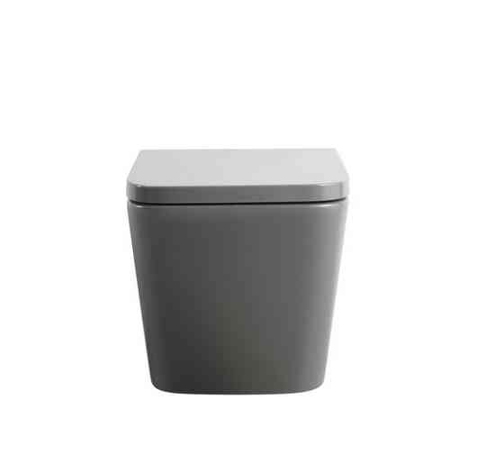 Унітаз підвісний Mixxus Premium QUADRO-0305-R GRAY 510x350x345mm система змиву RIMLESS   ( MP6656 ) 20070 Харків