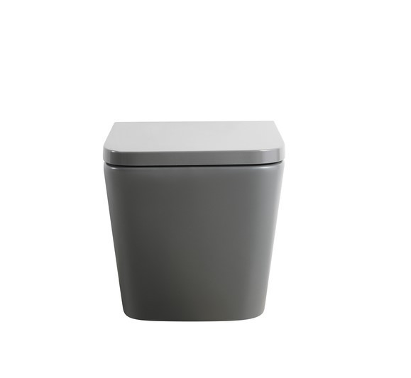 Унітаз підвісний Mixxus Premium QUADRO-0305-R GRAY 510x350x345mm система змиву RIMLESS   ( MP6656 ) 20070 Харків - фото 5