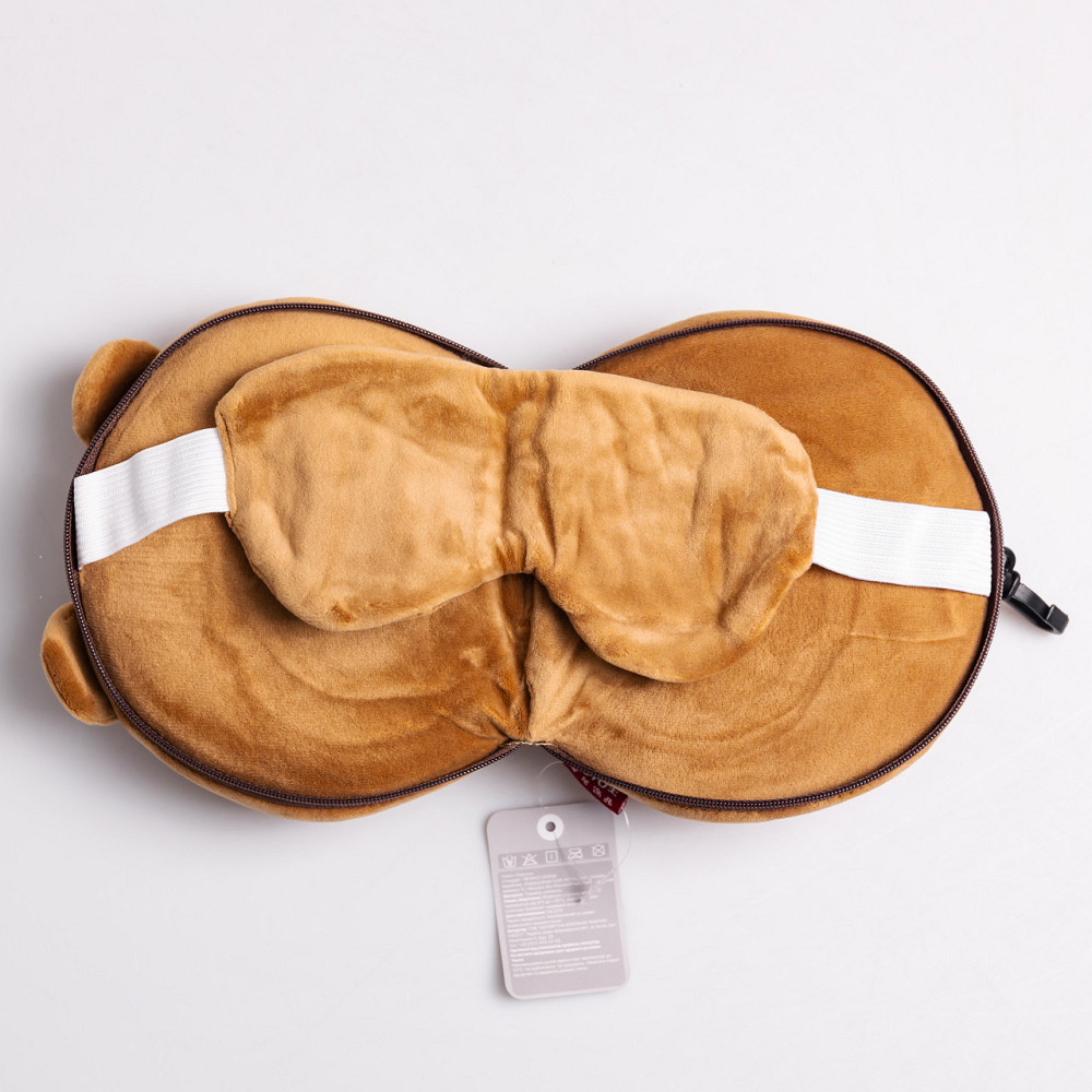 Yiwu Подушка для шиї з маскою для очей HP-56-23BR Коломия - фото 2