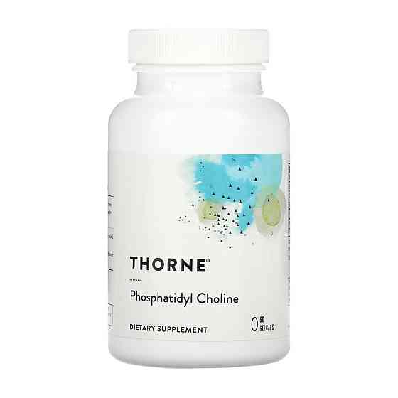 Фосфатидилхолін Thorne Phosphatidyl Choline 60 гел капс Київ
