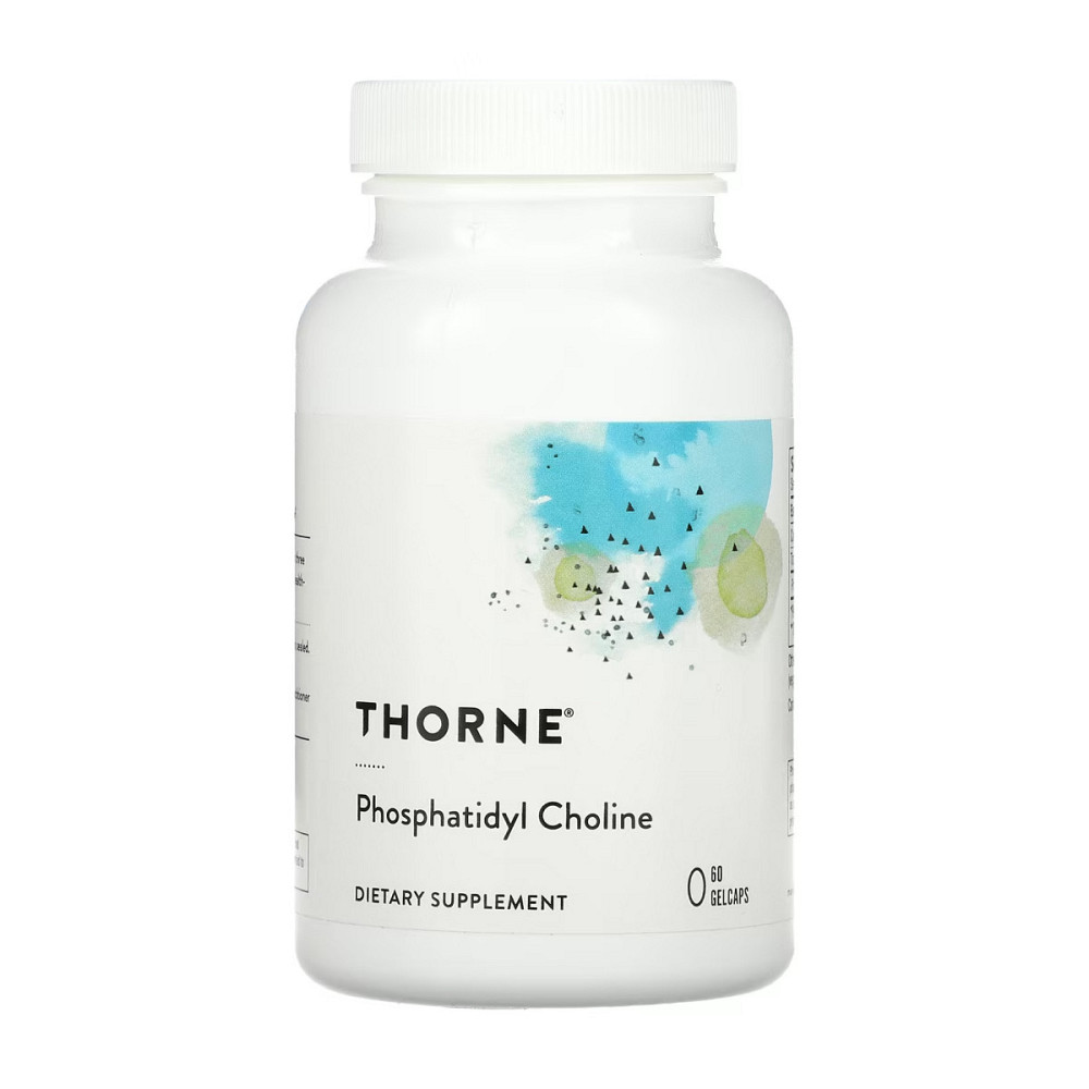 Фосфатидилхолін Thorne Phosphatidyl Choline 60 гел капс Київ - фото 1