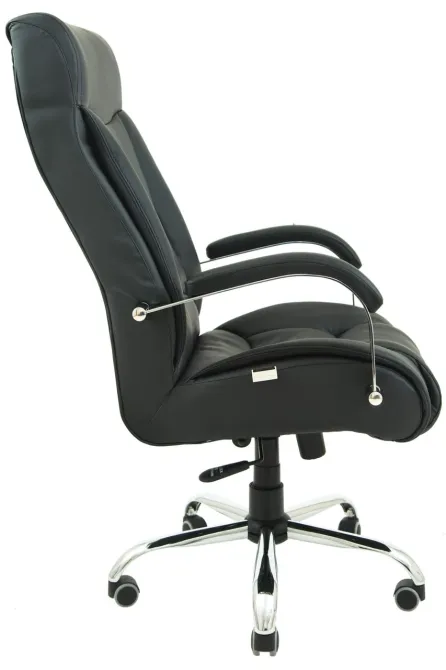 Офисное Кресло Руководителя Richman Magistr Fly 2230 Хром М1 Tilt Черный Киев - изображение 3