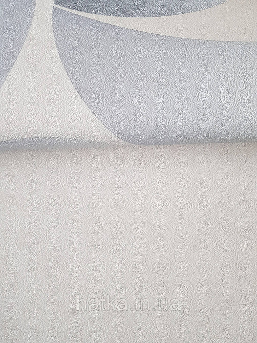 Шпалери вінілові на флізеліні Sintra Atmosphere під штукатурку однотонні рожеві сріблясті точки 512319 Київ - фото 3