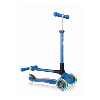 Самокат Globber Primo Foldable Lights Синій (432-100) Вінниця - фото 7