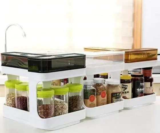 Многофункциональный органайзер полка для специй и банок Spicy Shelf (Спайси Шелф) Коломия