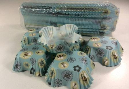 Паперові формочки для випікання кексів (4,5*4,5 см — 10*10 см) квадрат 1000шт 92 (1 уп.) Харків - фото 1