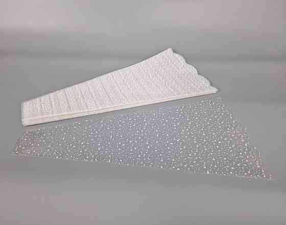 Упаковка конус под цветы h50/ 6низ/24верх узор(100 шт) 157 (5) (100 шт) Харьков