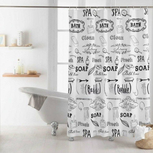 Шторка для ванної 180*180см 12 кілець ZHY004-1 Peva Дариана Житомир - изображение 3