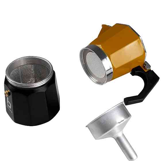 Кофеварка Bo-Camp Hudson 6-cups Yellow/Black (2200522) Вінниця