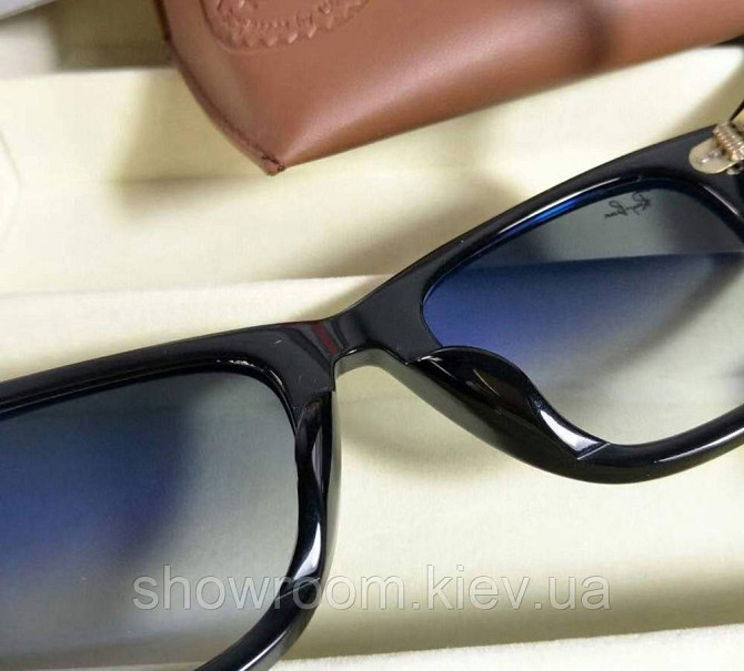 Мужские солнцезащитные очки RAY BAN Wayfarer 2140 (901/32) Lux Киев - изображение 5