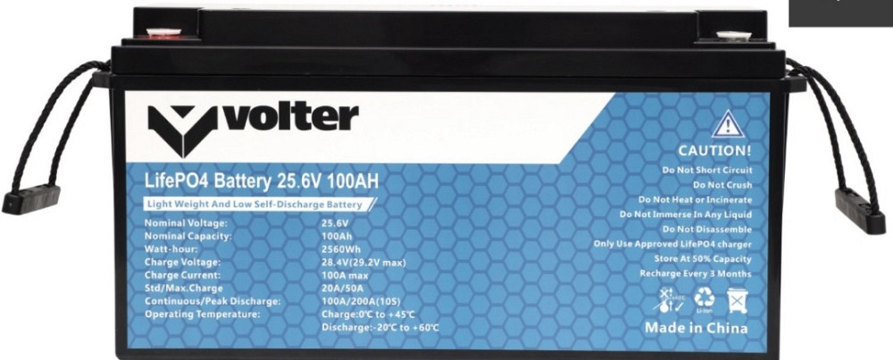 ДБЖ VOLTER 1500W + АКБ VOLTER LiFePo4 24v 100Ah. Харьков - изображение 1