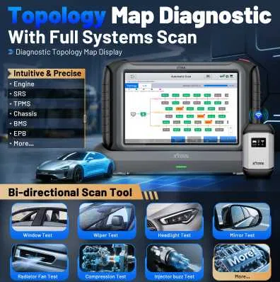 Автосканер діагностичний Xtool IP919 Pro ECU Coding IMMO Київ