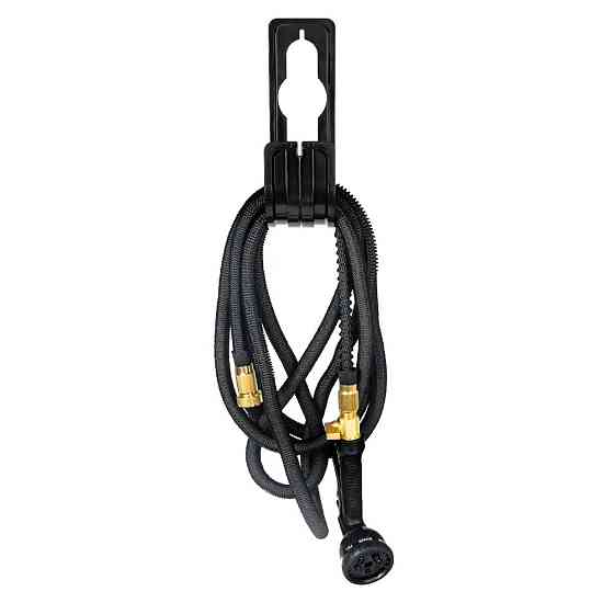 Шланг садовий для поливу 15.2 м набір для поливу з розпилювачем, гнучкий, що розтягується, для саду та городу Кам'янець-Подільський