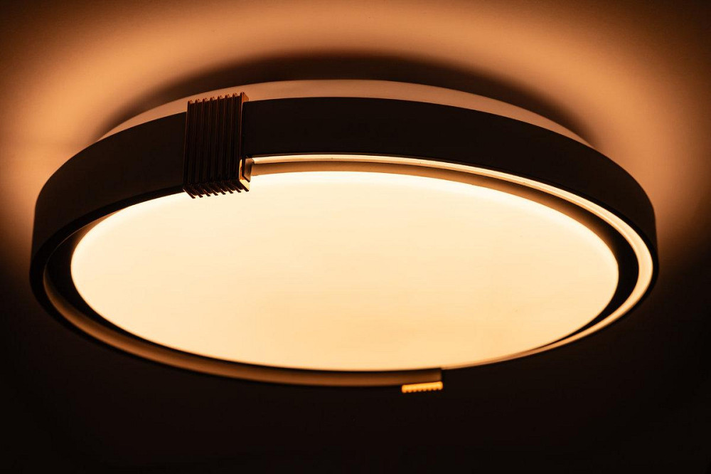 COLISEUM матовий 60W 395*60мм 3000К-6500К з ДК білий з чорним Дніпро - фото 3