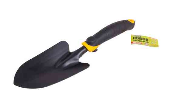 Совок посадочный MASTERTOOL с пластиковой ручкой и TPR покрытием 340х85 мм 14-6170 Ровно