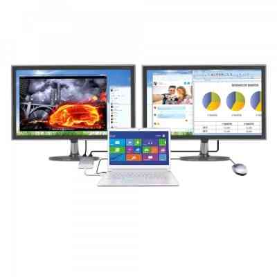 Адаптер USB-A to 2xHDMI F dual display J5create (JUA365-N) Вінниця