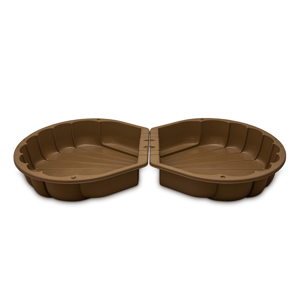 ЭКО НОВИНКА детская песочница бассейн в форме ракушки DOLONI коричневая (01236/01eco) Киев - изображение 2