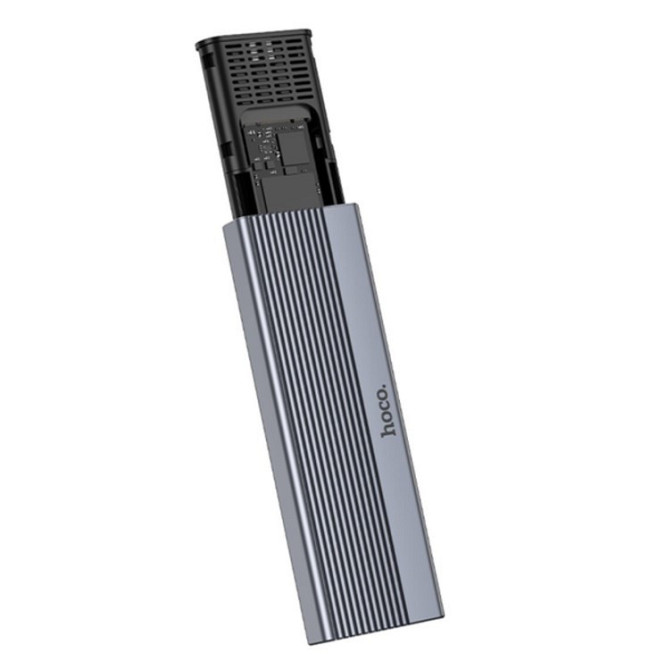 Зовнішня кишеня для SSD HOCO HB47 M. 2 Enclosure, сіра Винница - изображение 4