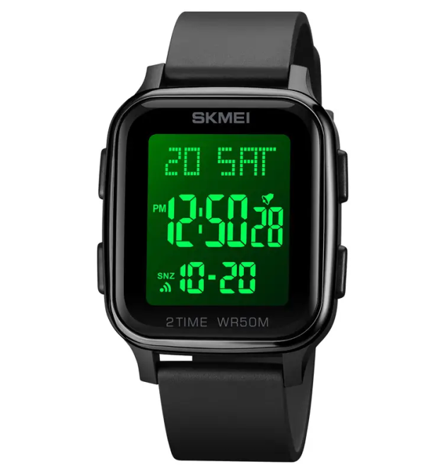 Спортивний наручний годинник Skmei 1858 (Чорний) Вінниця - фото 2