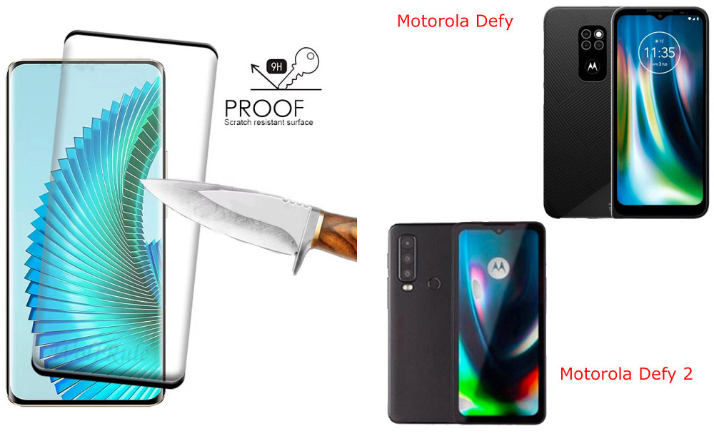 Захисне скло HyperGlass Pro для Motorola Defy, Defy 2 – максимальна чутливість та захист Київ - фото 1