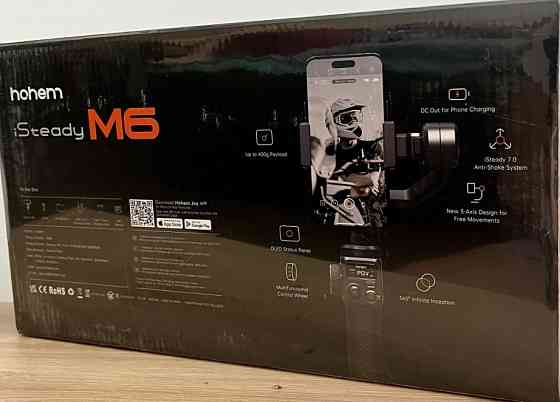 Монопод стабилизатор для телефона Hohem iSteady M6 новый в пленке. Харьков