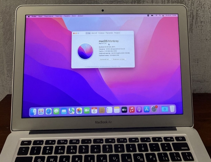 Ноутбук MacBook Air 13 2017 8/128Gb. Киев - изображение 6