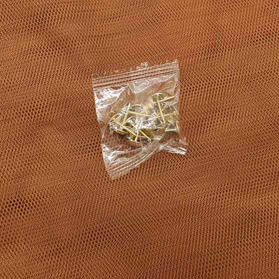 Москітна сітка 100х210 см Magic Mesh на двері на магнітах,коричнева SBR Київ