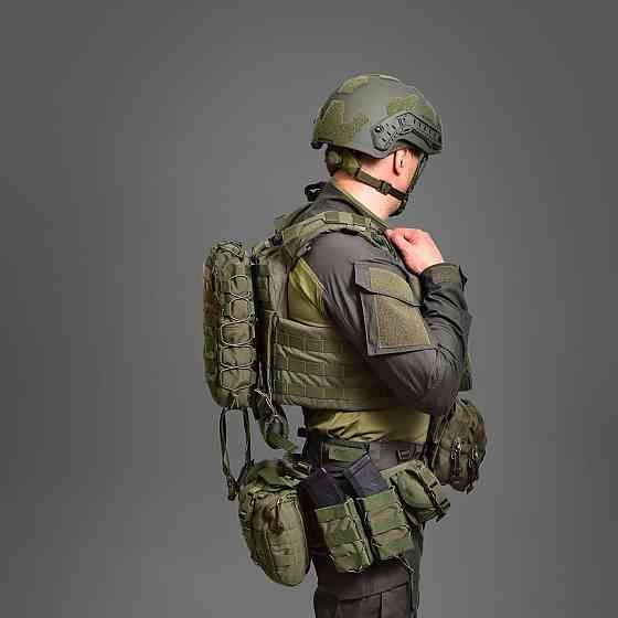 Плитоноска тактическая без плит MPS М8 Pro Cordura 1000 Оливковый Киев