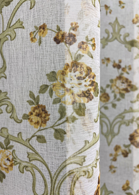 Тюль VR-Textil 917т Flora Батист Разноцветный 400х270 см (42-0818) Киев - изображение 14