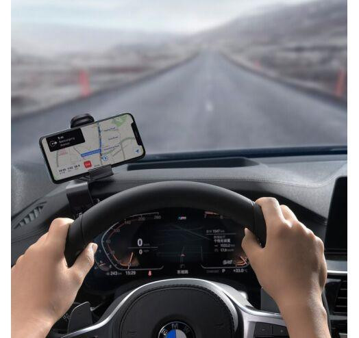Автомобильный держатель телефона Baseus Big Mouth Pro Car Mount SUDZ-A01 (Черный) Николаев - изображение 8
