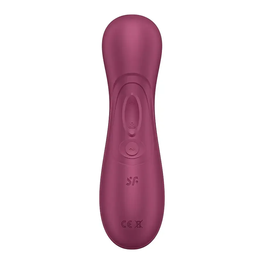 Вакуумний кліторальний стимулятор Satisfyer Pro 2 Generation 3 with Liquid Air Wine Red Львів - фото 5