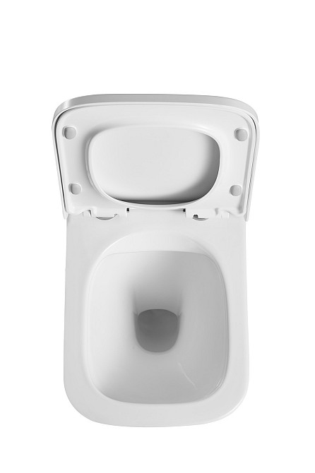 Унітаз підвісний Mixxus Premium Quadro-0302-R 530x360x365mm, система змиву Rimless (MP6454) Київ - фото 8