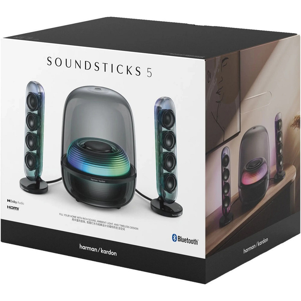 Акустична система Harman/Kardon SoundSticks 5 Black (HKSOUNDSTK5BEP) ( 10777 ) Харьков - изображение 13