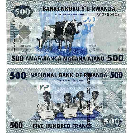Руанда / Rwanda 500 Francs 2013 Pick 38 UNC Полтава
