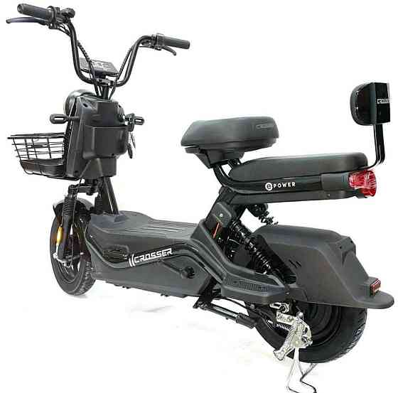 ТОП ПРОДАЖ 2026! Електровелосипед Crosser CR1 (800W 60V 21Ah) - Чорний. Харків