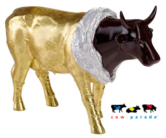 Статуетка корова Cow Parade Vaquita de Chocolat 30х9х20 см (Size L) Полістоун Вінниця - фото 7