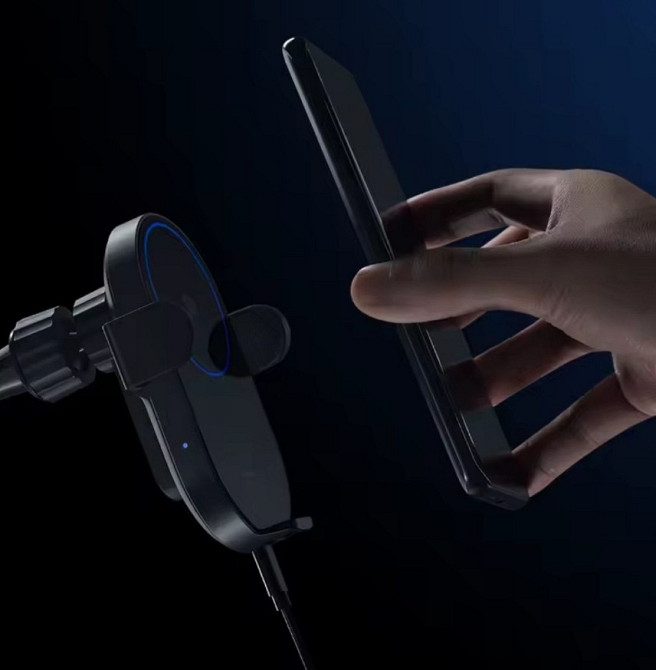 Автомобільний тримач для смартфона Xiaomi Mi Wireless Charger Car 30W. Харків - фото 6